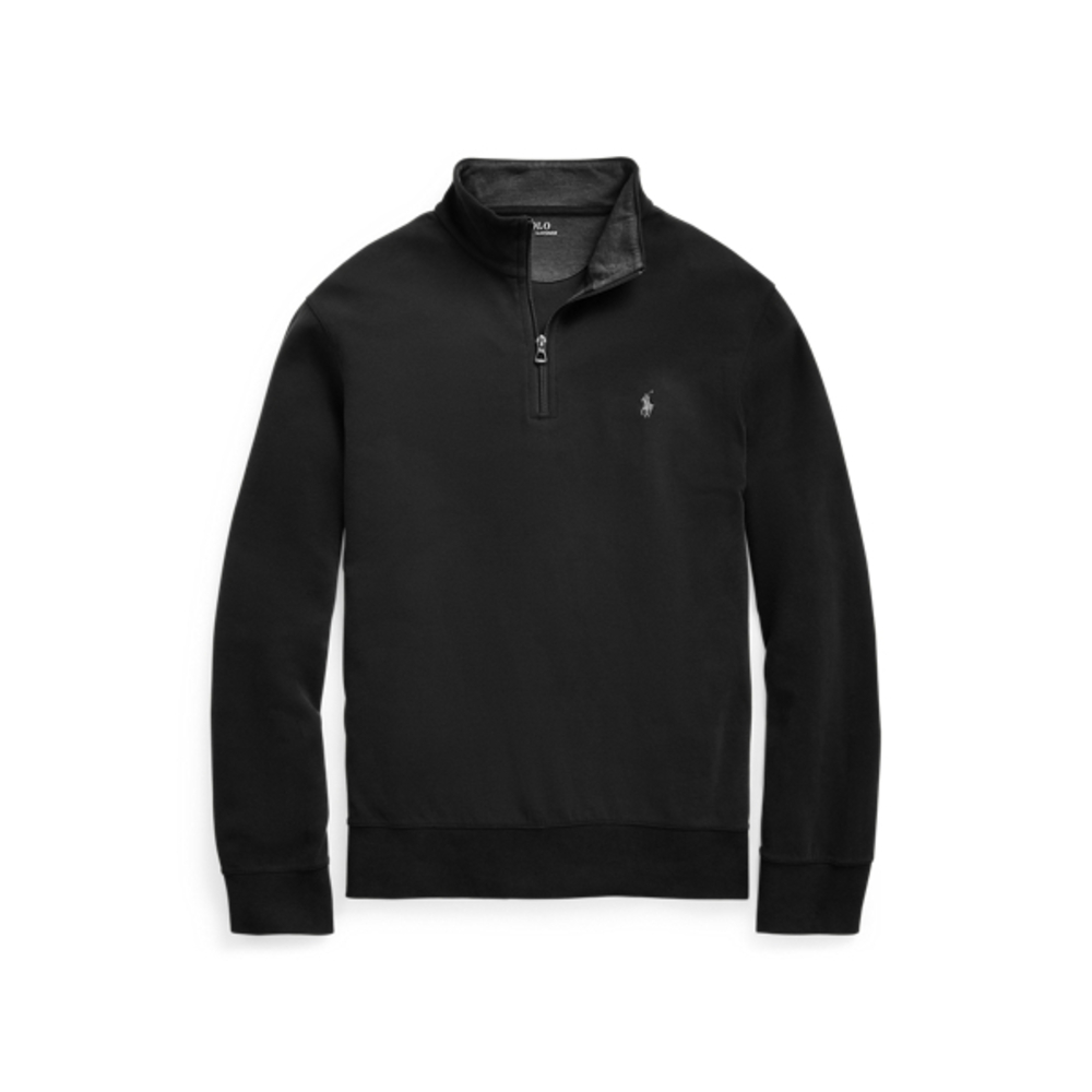 Polo Ralph Lauren Luxury Jersey Quarter-Zip Pullover Large